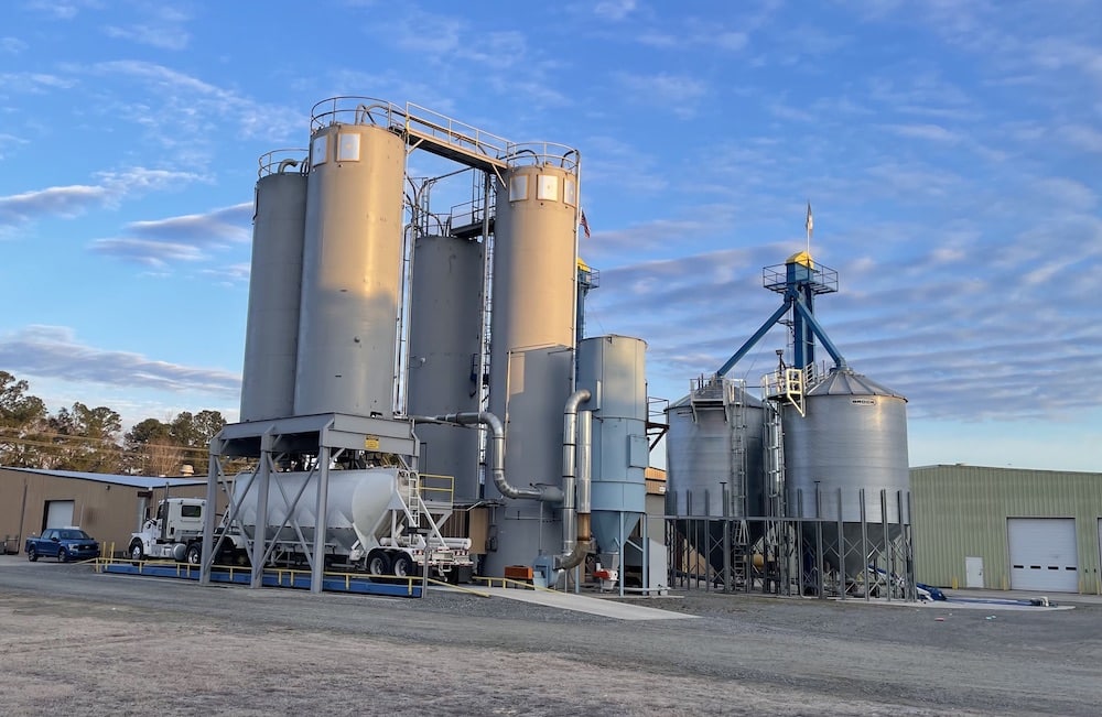 Silo Storage for Milled Materials