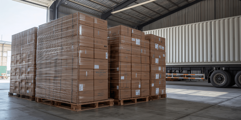 warehouse storage requirements based on pallet size